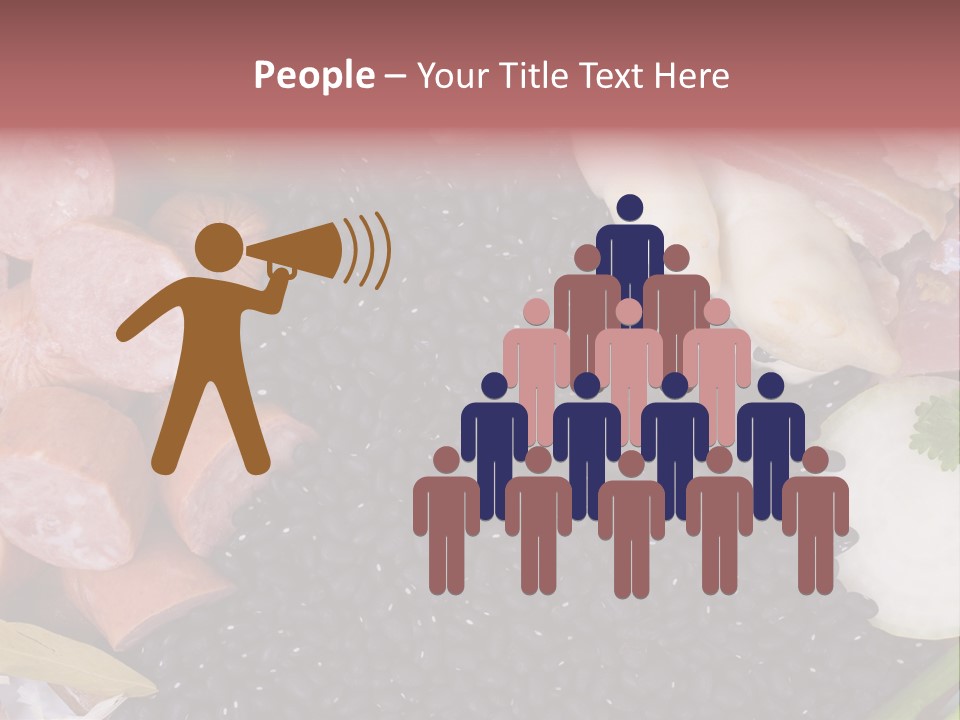 Meal Vegetables Feijoada PowerPoint Template