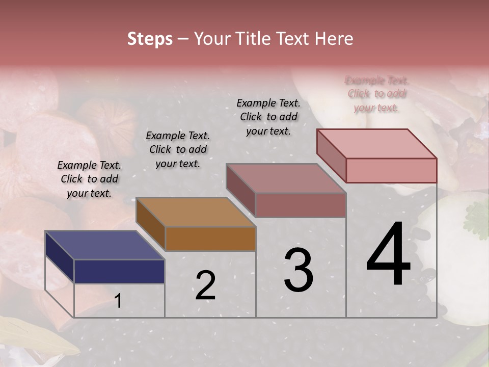 Meal Vegetables Feijoada PowerPoint Template