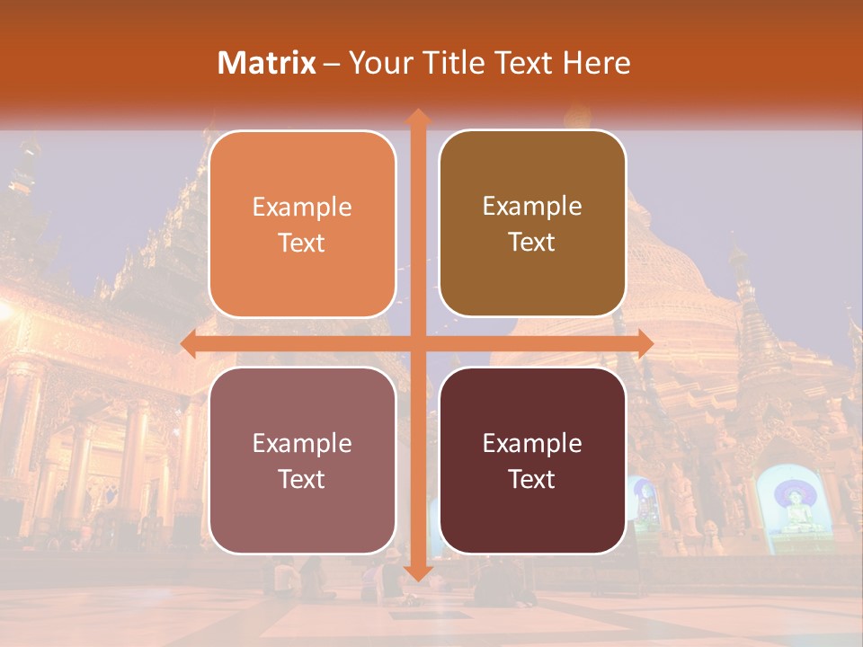 Architecture Burma Cambodia PowerPoint Template