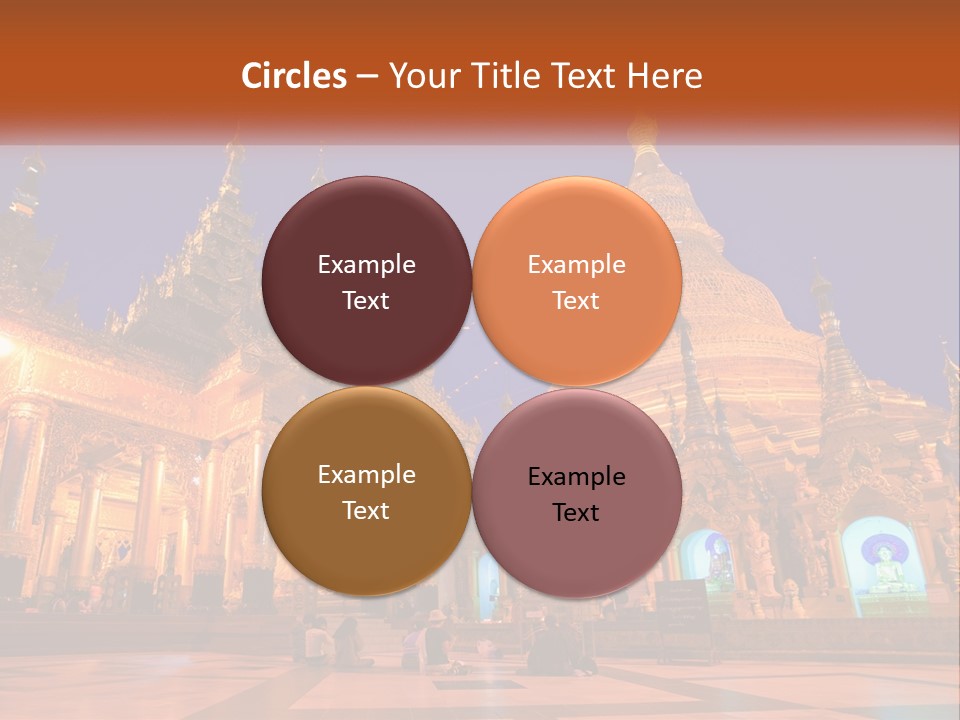 Architecture Burma Cambodia PowerPoint Template