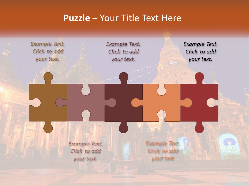 Architecture Burma Cambodia PowerPoint Template
