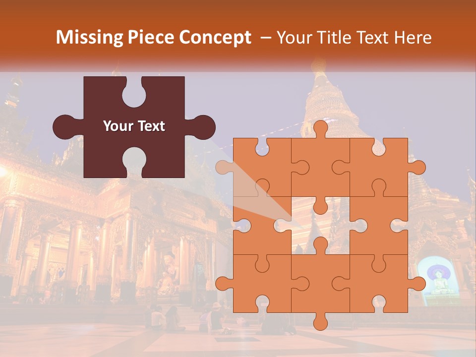 Architecture Burma Cambodia PowerPoint Template