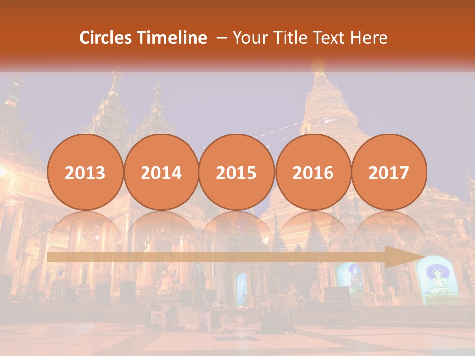 Architecture Burma Cambodia PowerPoint Template