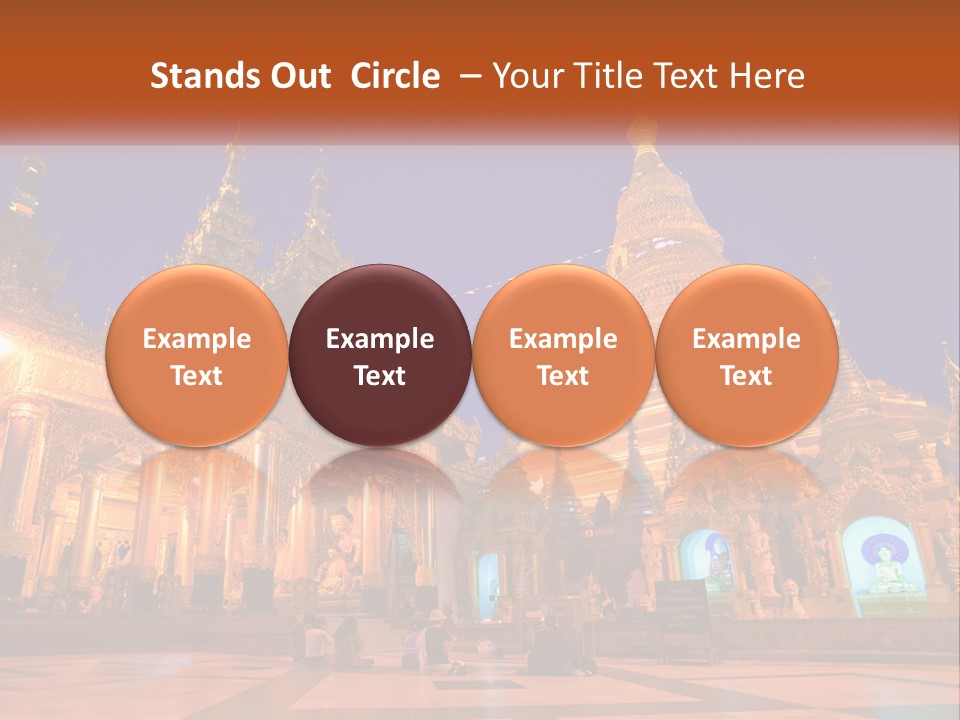 Architecture Burma Cambodia PowerPoint Template