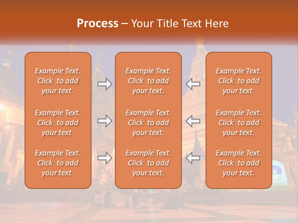Architecture Burma Cambodia PowerPoint Template
