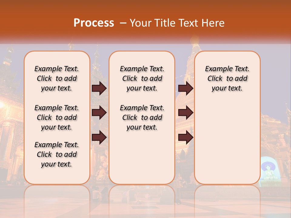 Architecture Burma Cambodia PowerPoint Template