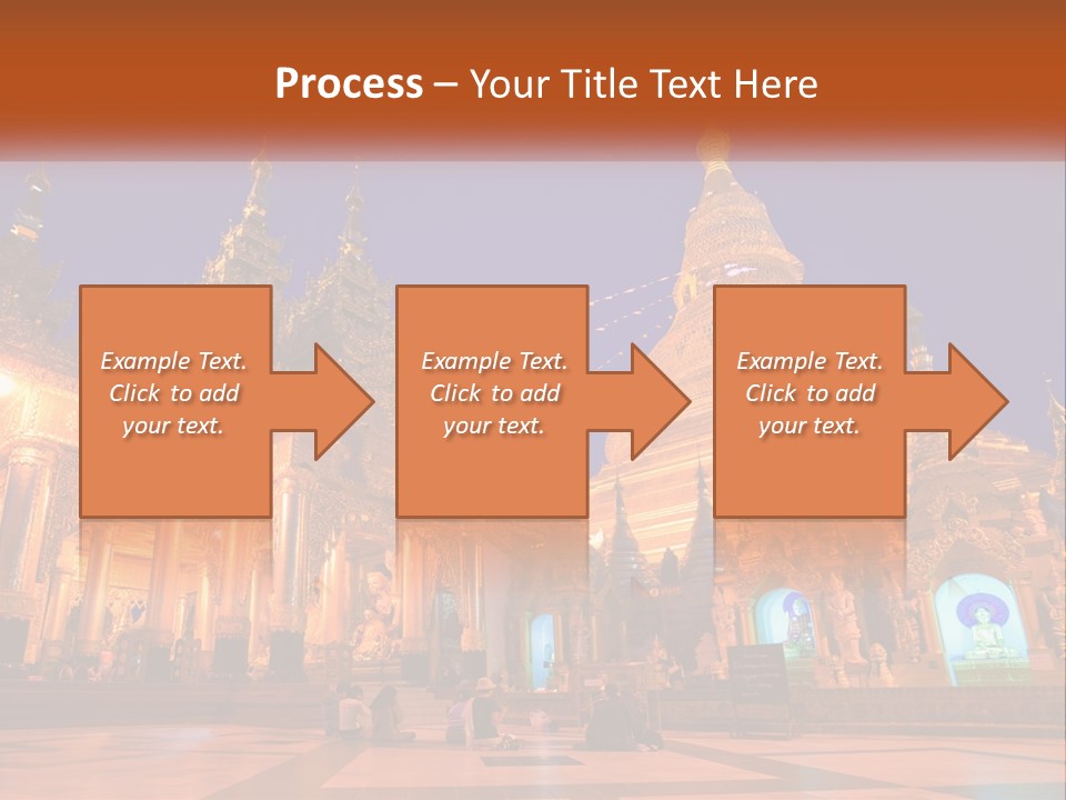Architecture Burma Cambodia PowerPoint Template