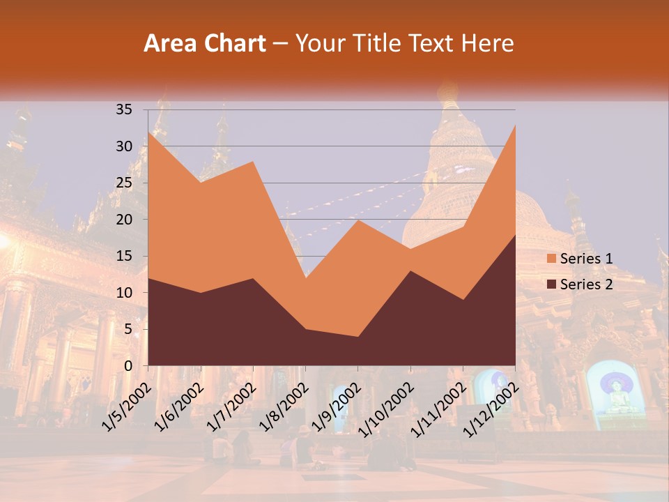 Architecture Burma Cambodia PowerPoint Template