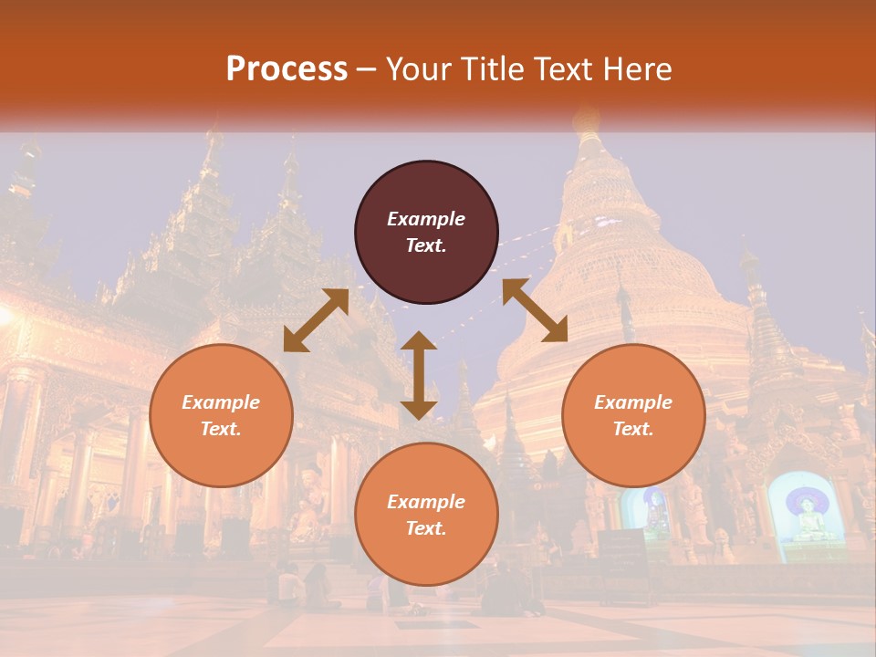 Architecture Burma Cambodia PowerPoint Template