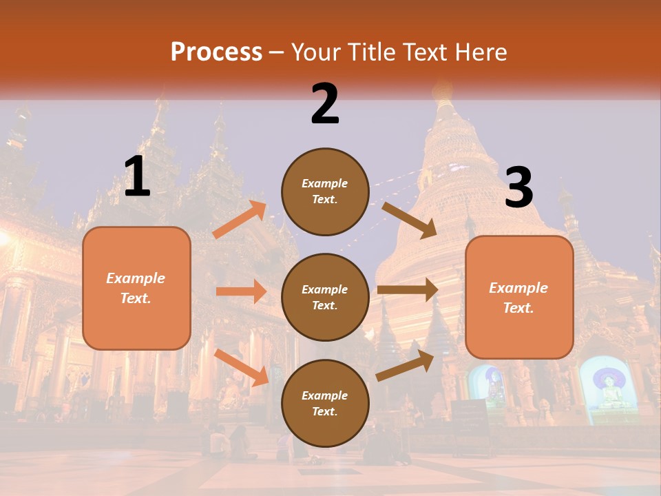 Architecture Burma Cambodia PowerPoint Template