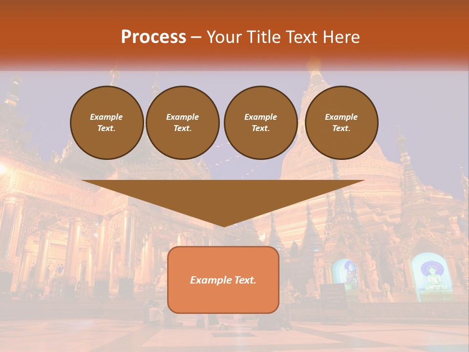 Architecture Burma Cambodia PowerPoint Template
