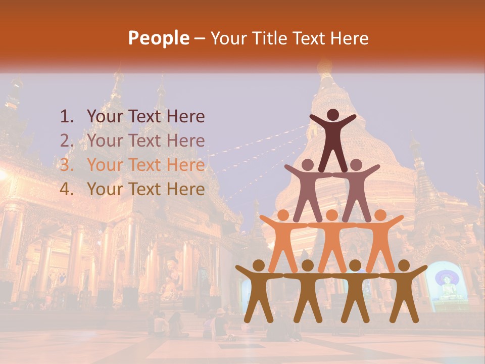 Architecture Burma Cambodia PowerPoint Template