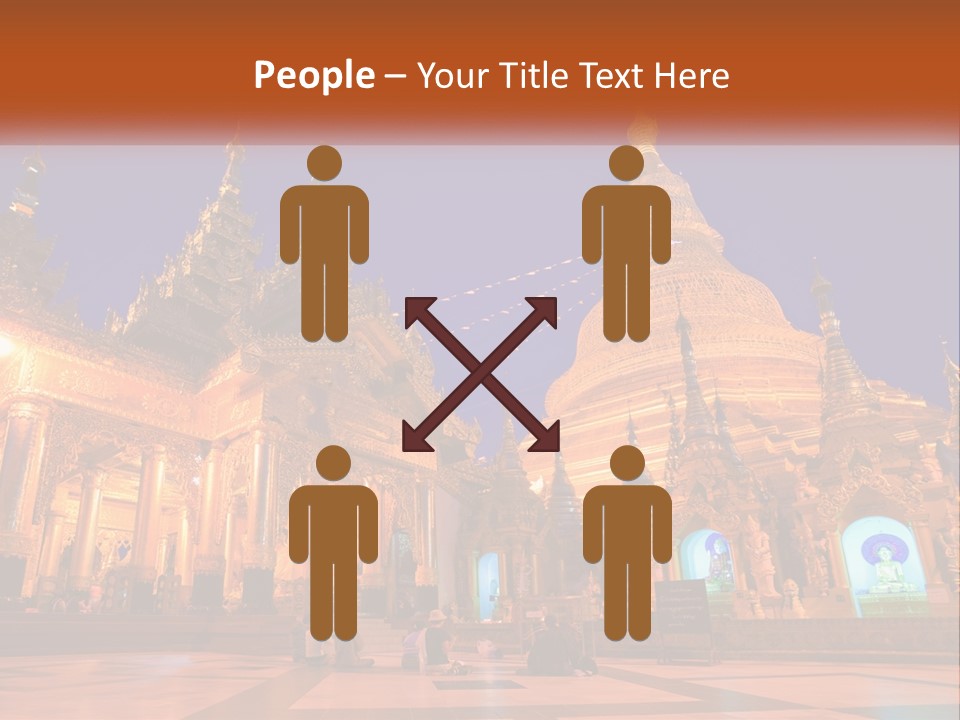 Architecture Burma Cambodia PowerPoint Template