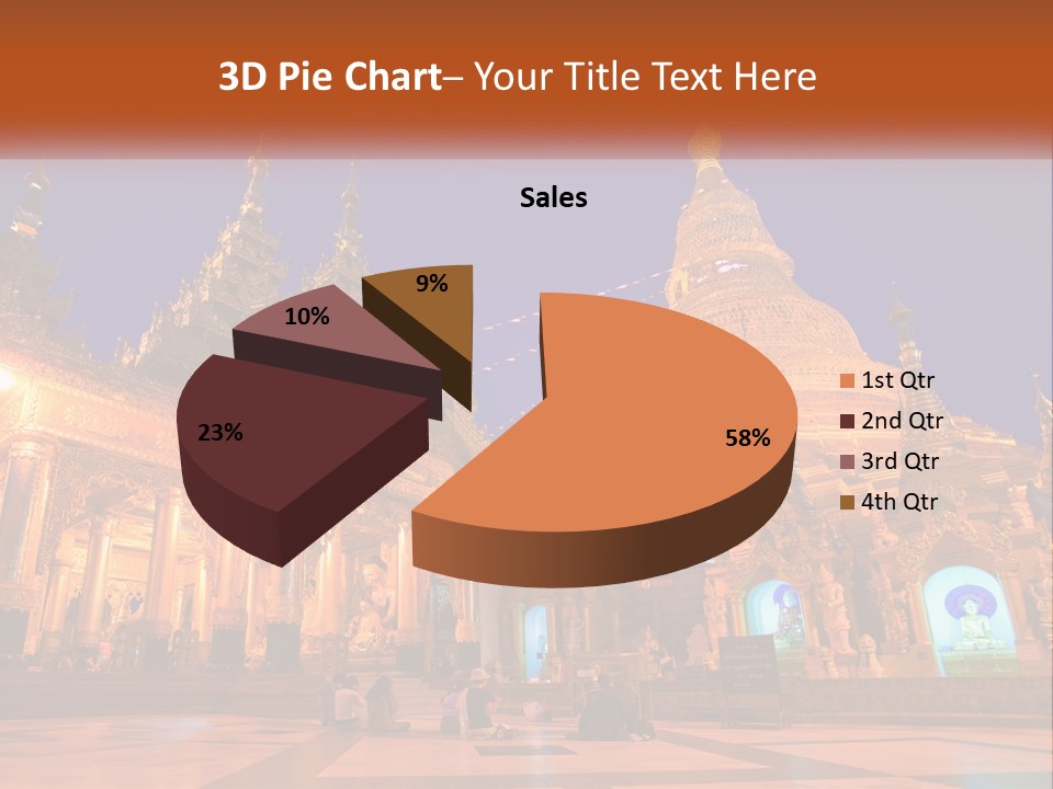 Architecture Burma Cambodia PowerPoint Template