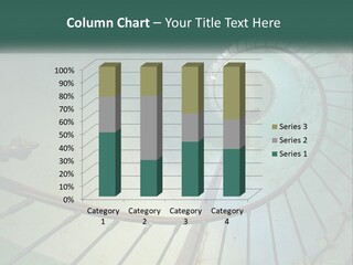 Circle Blue Metal PowerPoint Template