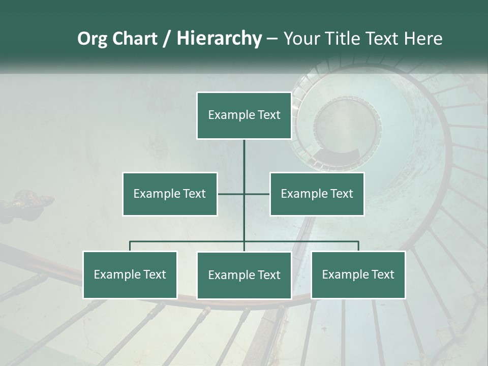 Circle Blue Metal PowerPoint Template