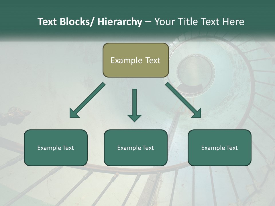 Circle Blue Metal PowerPoint Template