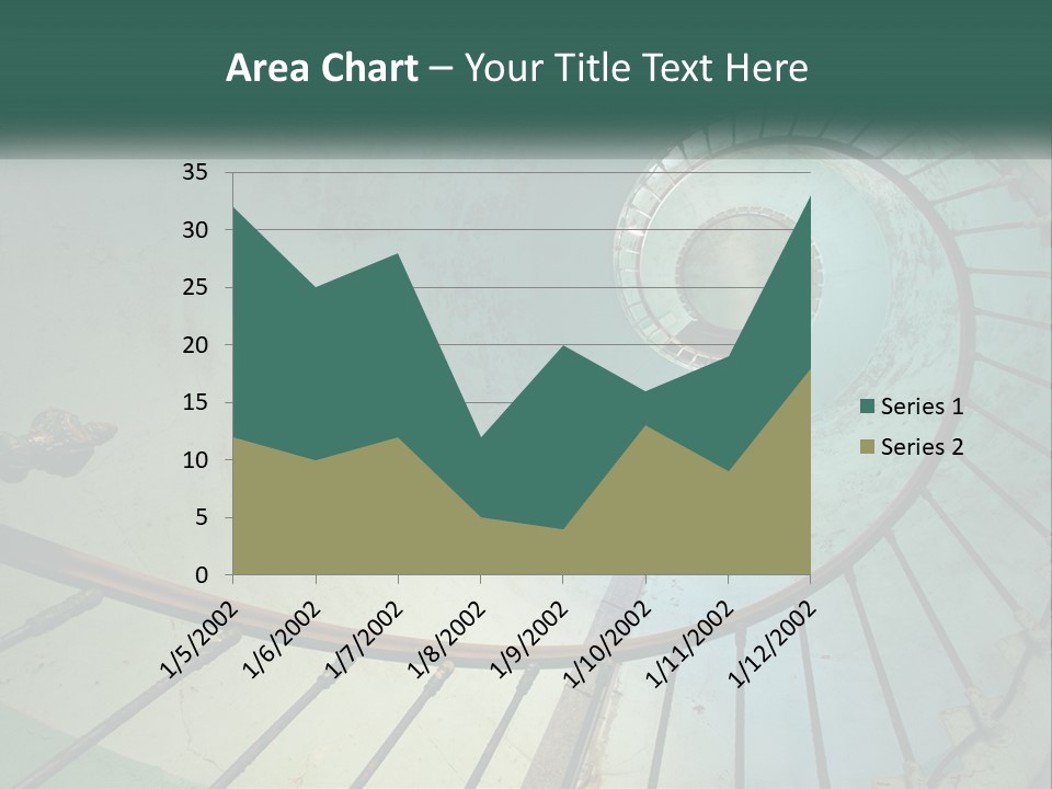 Circle Blue Metal PowerPoint Template