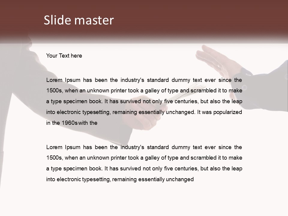 Currency Bank Bankrupcy PowerPoint Template