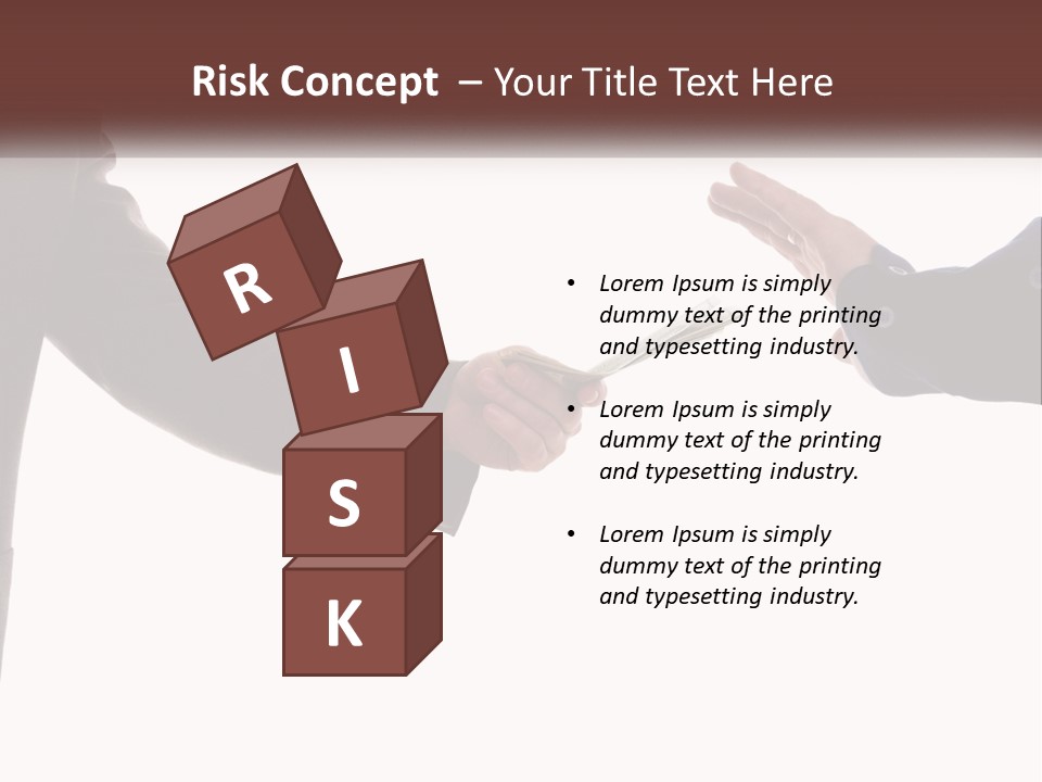 Currency Bank Bankrupcy PowerPoint Template