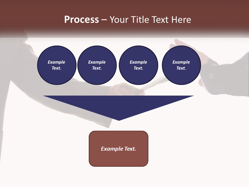 Currency Bank Bankrupcy PowerPoint Template