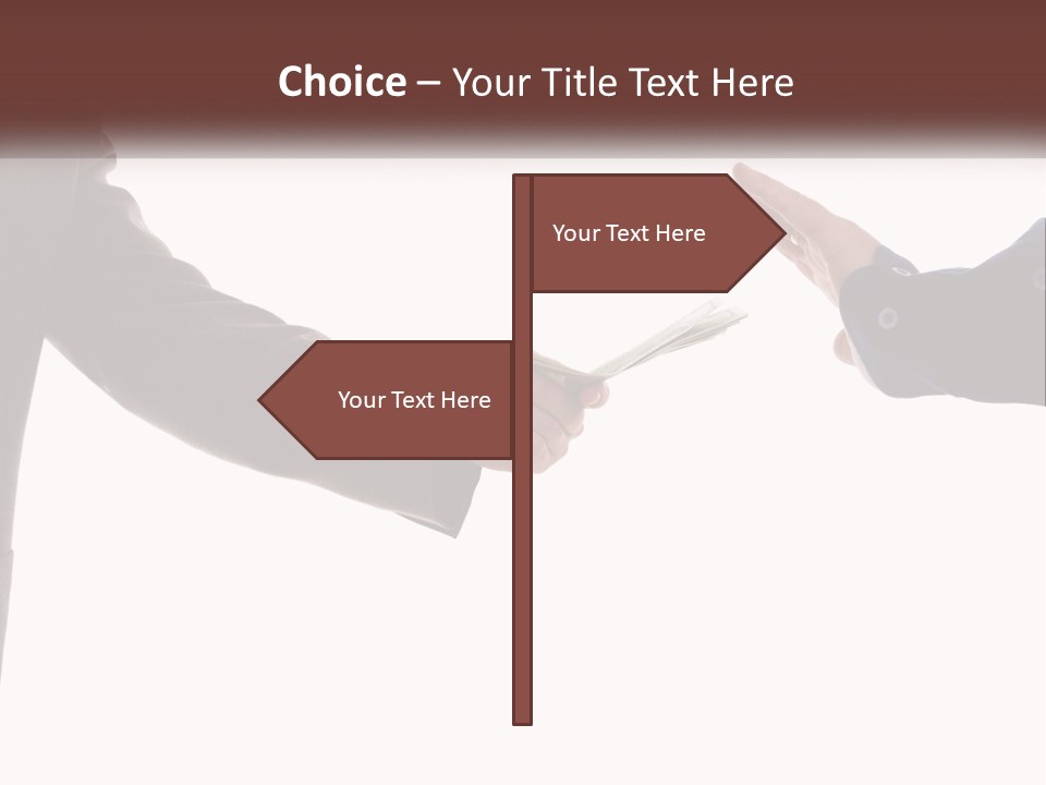 Currency Bank Bankrupcy PowerPoint Template