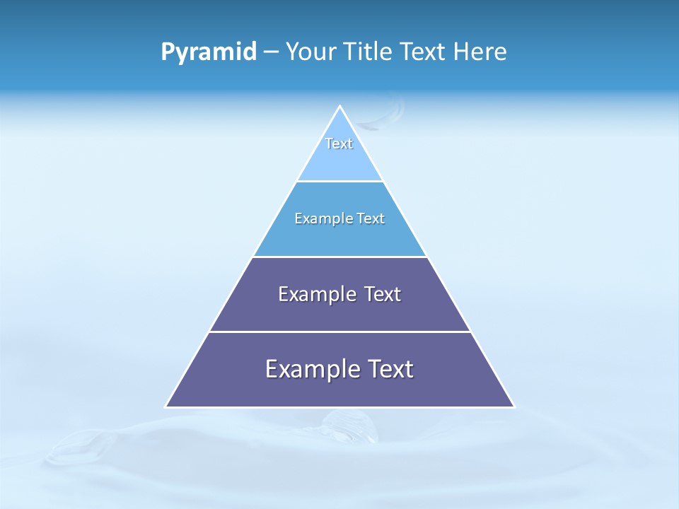 Splashing Flow Liquid PowerPoint Template