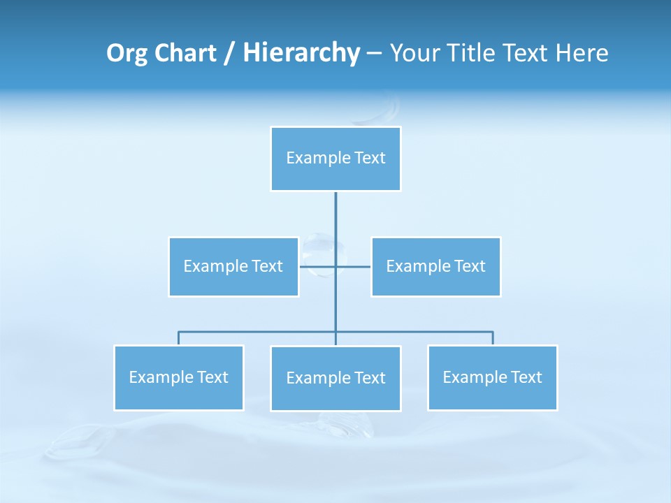 Splashing Flow Liquid PowerPoint Template