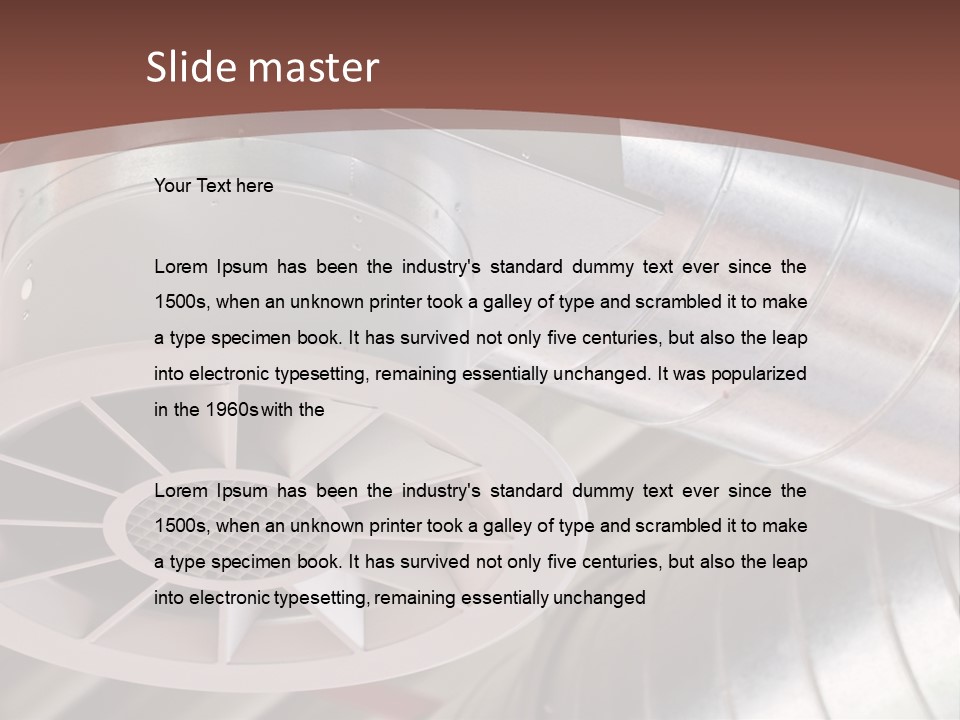 Climate Fresh Aluminum PowerPoint Template