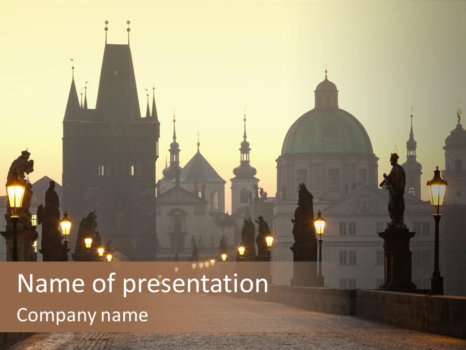 Republic Colour Prague PowerPoint Template