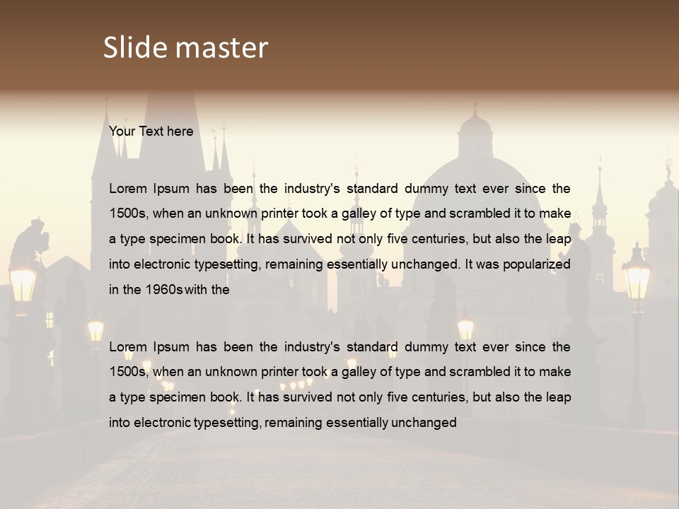 Republic Colour Prague PowerPoint Template