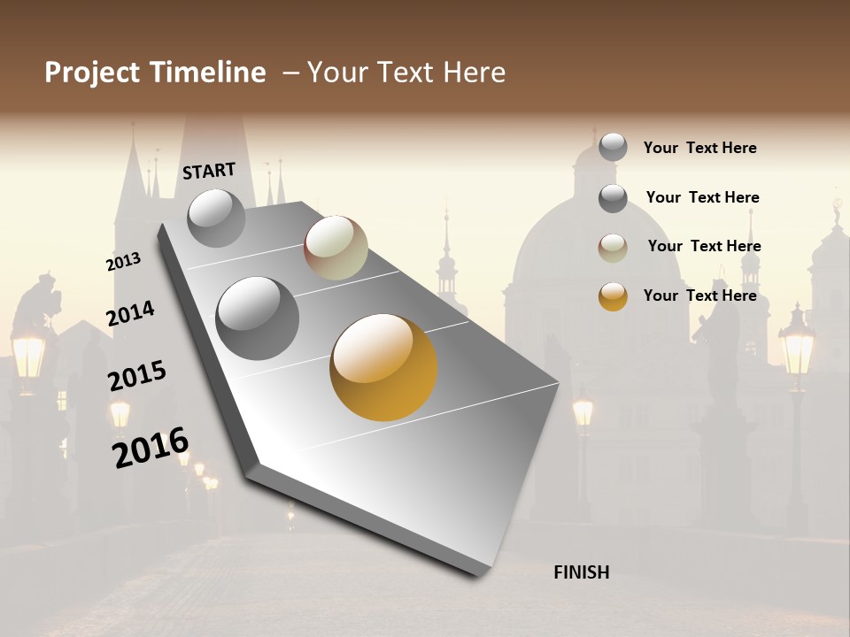 Republic Colour Prague PowerPoint Template
