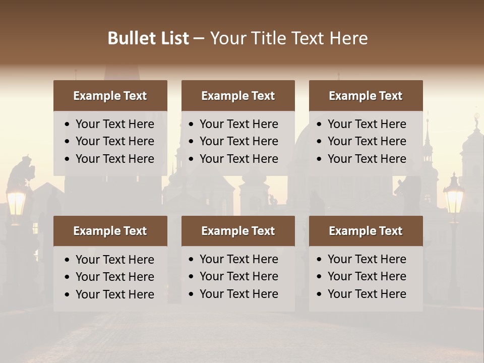 Republic Colour Prague PowerPoint Template
