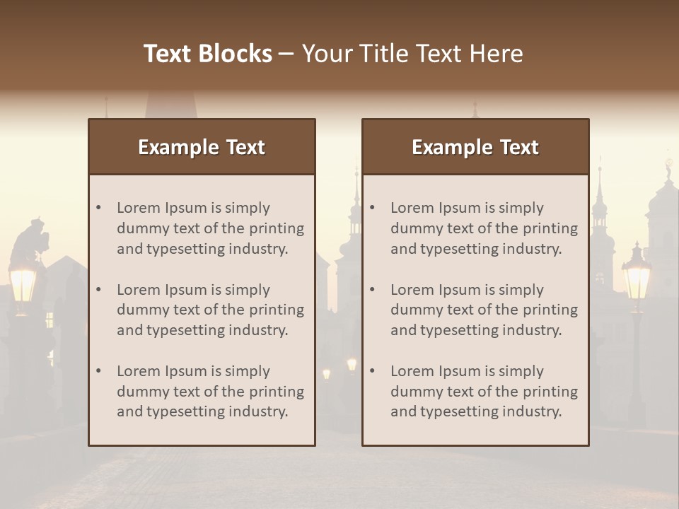 Republic Colour Prague PowerPoint Template