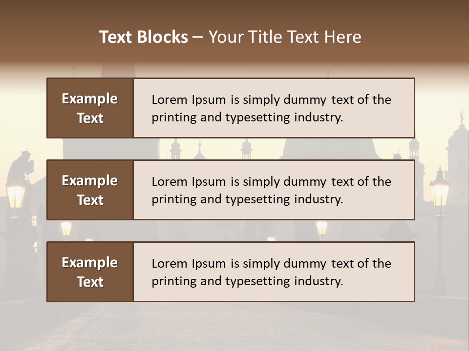 Republic Colour Prague PowerPoint Template