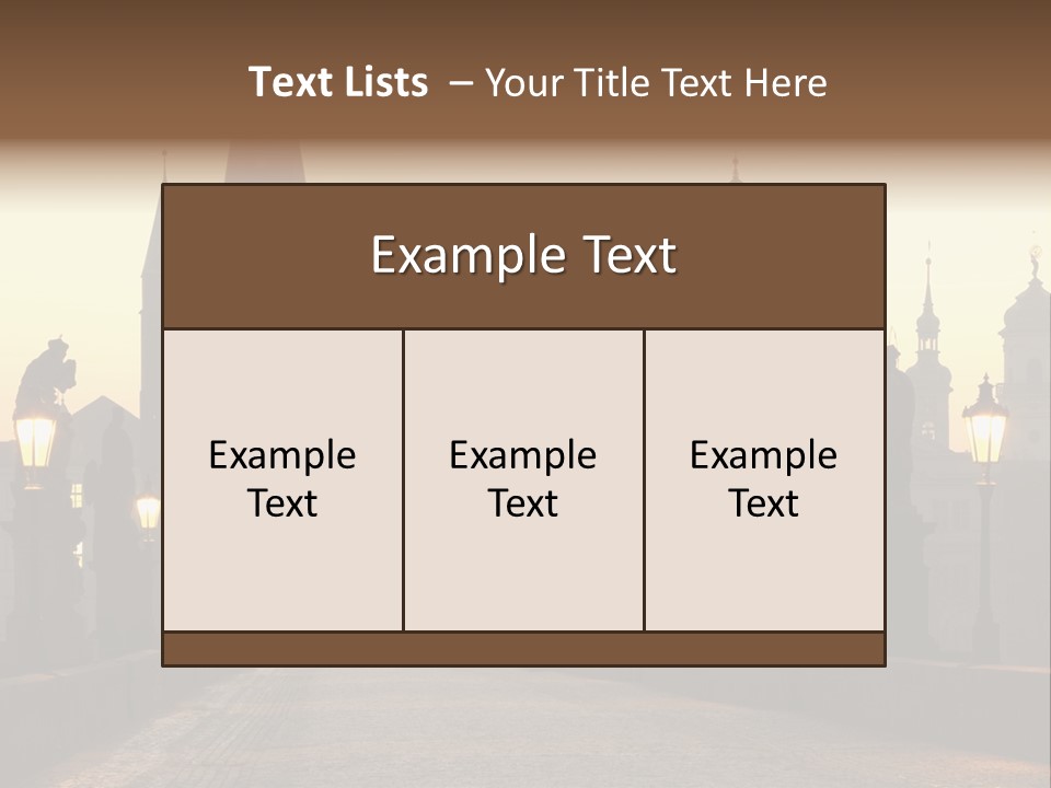 Republic Colour Prague PowerPoint Template