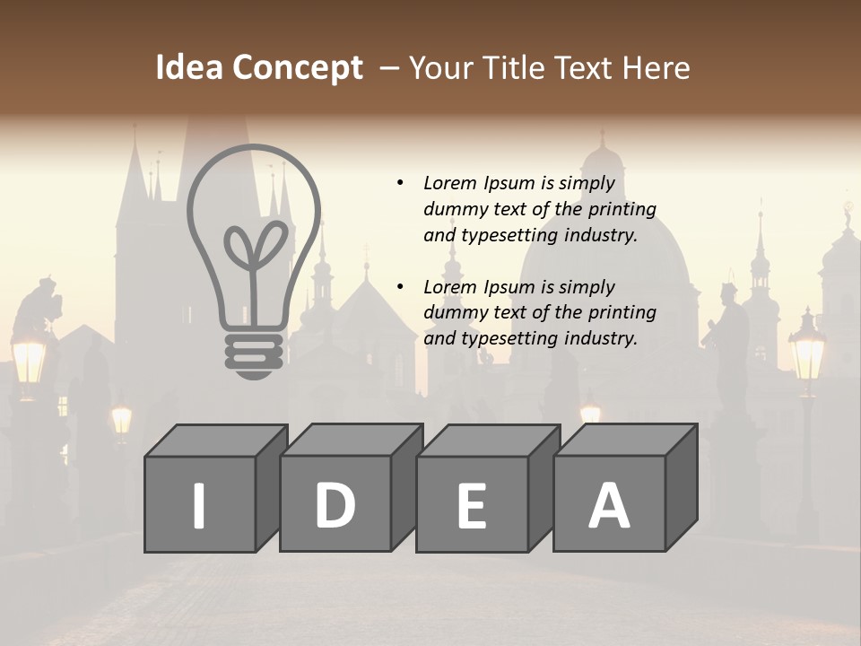 Republic Colour Prague PowerPoint Template