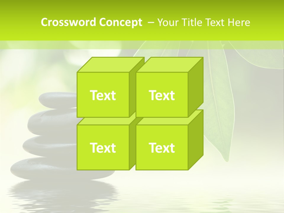 Wellness Detail Flora PowerPoint Template