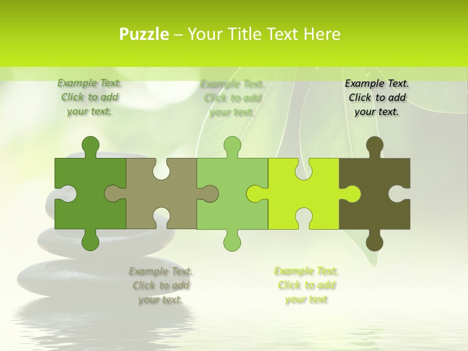 Wellness Detail Flora PowerPoint Template