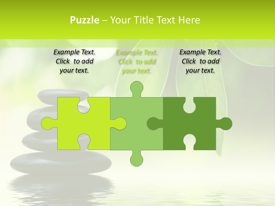 Wellness Detail Flora PowerPoint Template