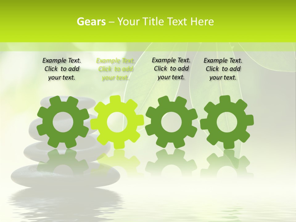 Wellness Detail Flora PowerPoint Template