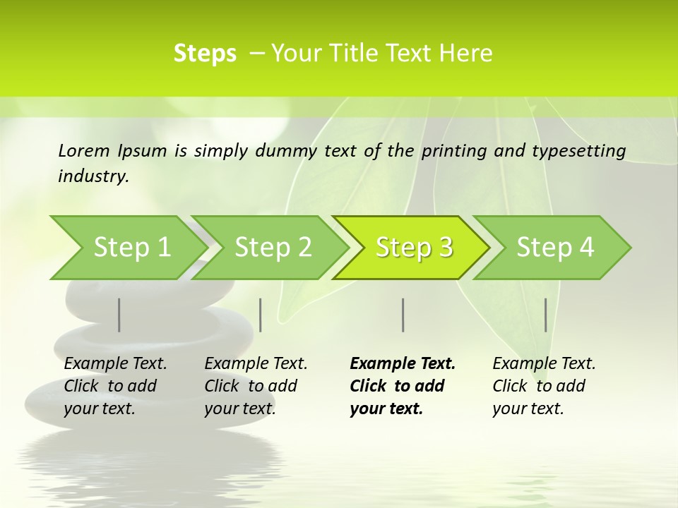 Wellness Detail Flora PowerPoint Template