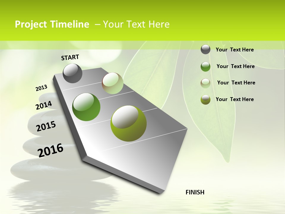Wellness Detail Flora PowerPoint Template