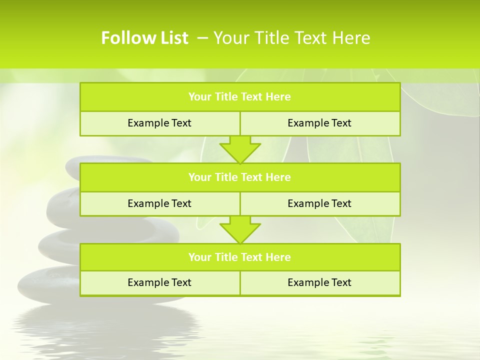 Wellness Detail Flora PowerPoint Template