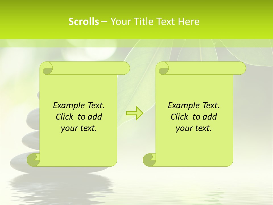Wellness Detail Flora PowerPoint Template