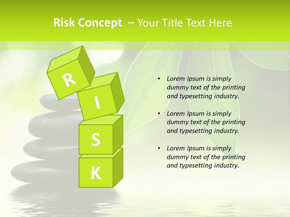 Wellness Detail Flora PowerPoint Template