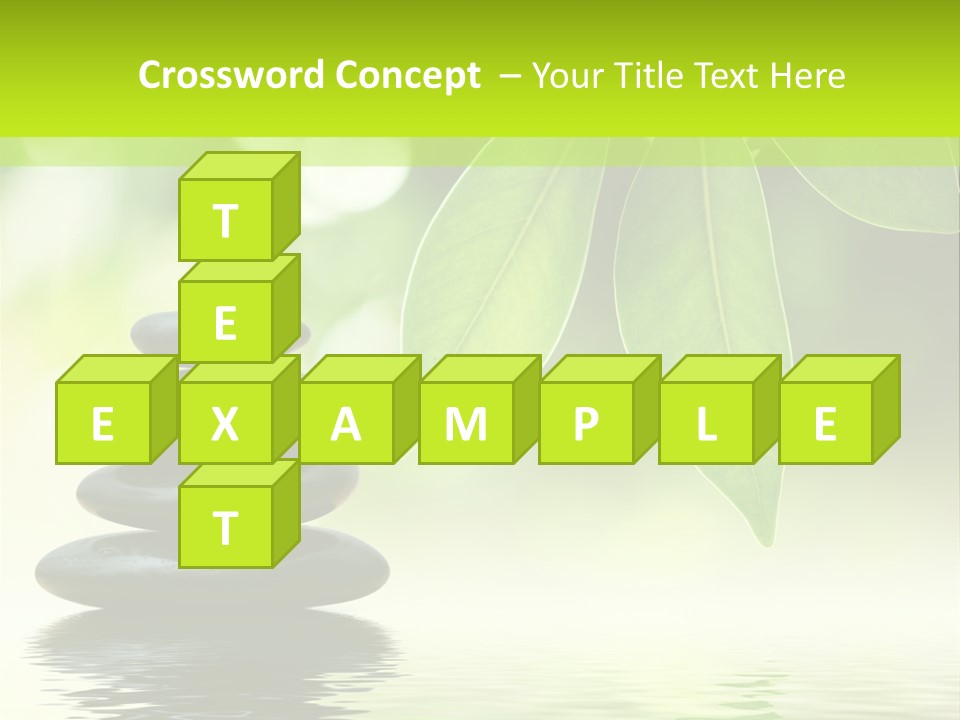 Wellness Detail Flora PowerPoint Template