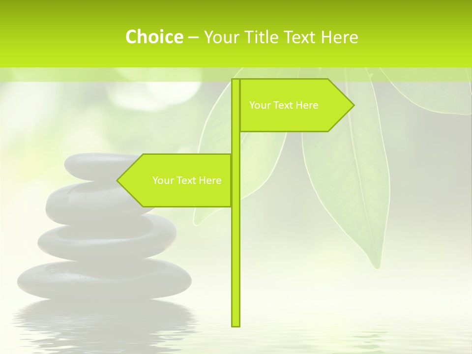 Wellness Detail Flora PowerPoint Template