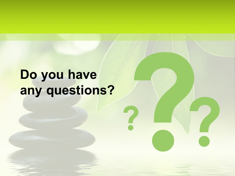 Wellness Detail Flora PowerPoint Template