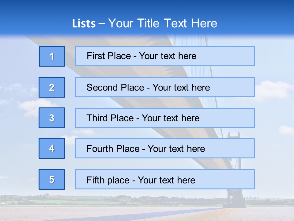 Cable Suicide Port PowerPoint Template